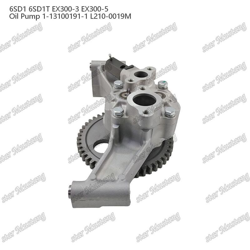 तेल पंप 6SD1 6SD1T घरेलू EX300-3 EX300-5 1-13100191-1 L210-0019M Isuzu इंजन स्पेयर पार्ट्स के लिए