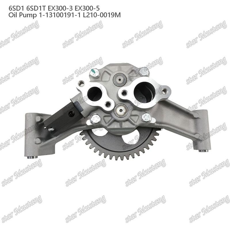तेल पंप 6SD1 6SD1T घरेलू EX300-3 EX300-5 1-13100191-1 L210-0019M Isuzu इंजन स्पेयर पार्ट्स के लिए