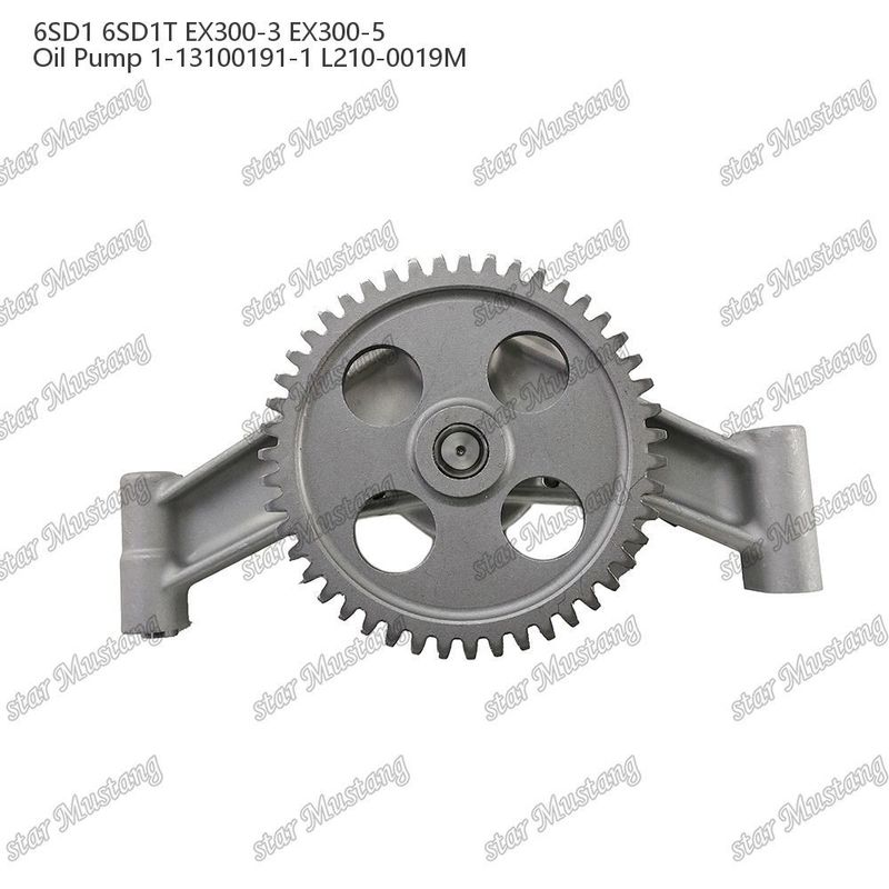 तेल पंप 6SD1 6SD1T घरेलू EX300-3 EX300-5 1-13100191-1 L210-0019M Isuzu इंजन स्पेयर पार्ट्स के लिए