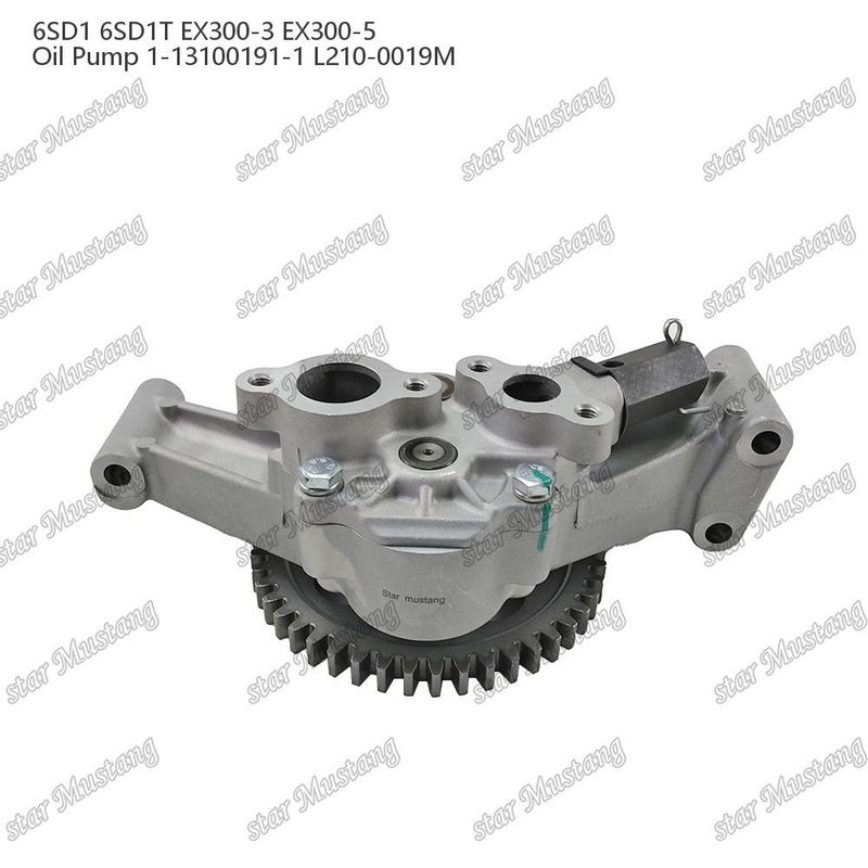 तेल पंप 6SD1 6SD1T घरेलू EX300-3 EX300-5 1-13100191-1 L210-0019M Isuzu इंजन स्पेयर पार्ट्स के लिए