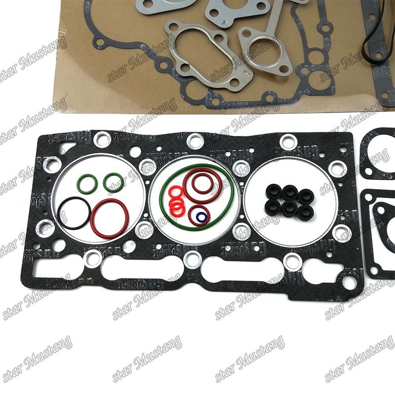 D1105 फुल गास्केट सेट हेड गास्केट 1G063-03310 ऊपरी 1G062-99352 निचला 1G062-99365 कुबोटा के लिए उपयुक्त