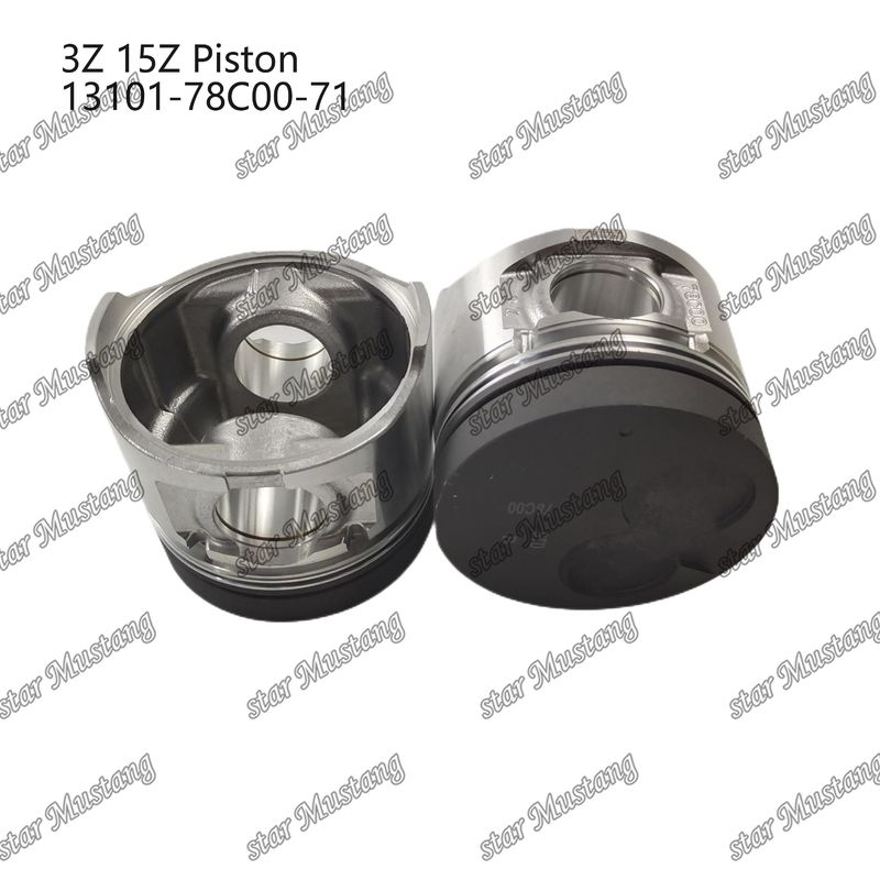 3Z इंजन पिस्टन 13101-78C00-71 15Z 13101-78C00 TOYOTA इंजन स्पेयर पार्ट्स के लिए