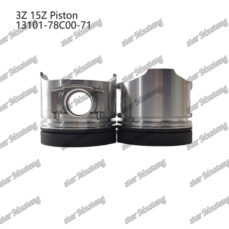3Z इंजन पिस्टन 13101-78C00-71 15Z 13101-78C00 TOYOTA इंजन स्पेयर पार्ट्स के लिए