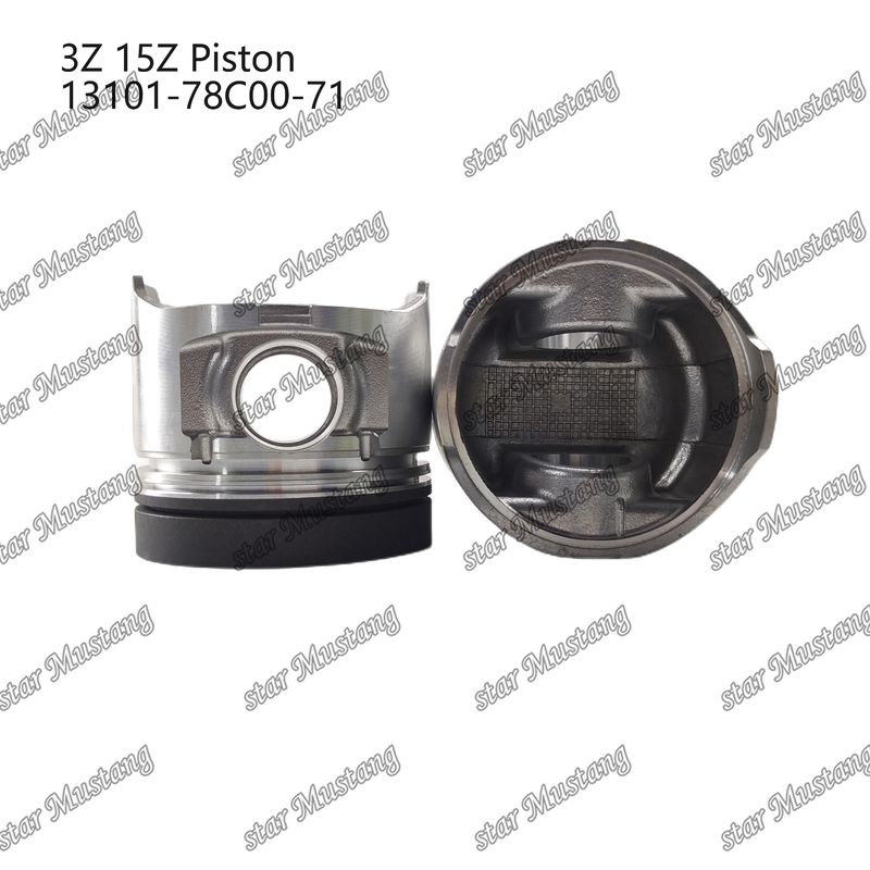 3Z इंजन पिस्टन 13101-78C00-71 15Z 13101-78C00 TOYOTA इंजन स्पेयर पार्ट्स के लिए