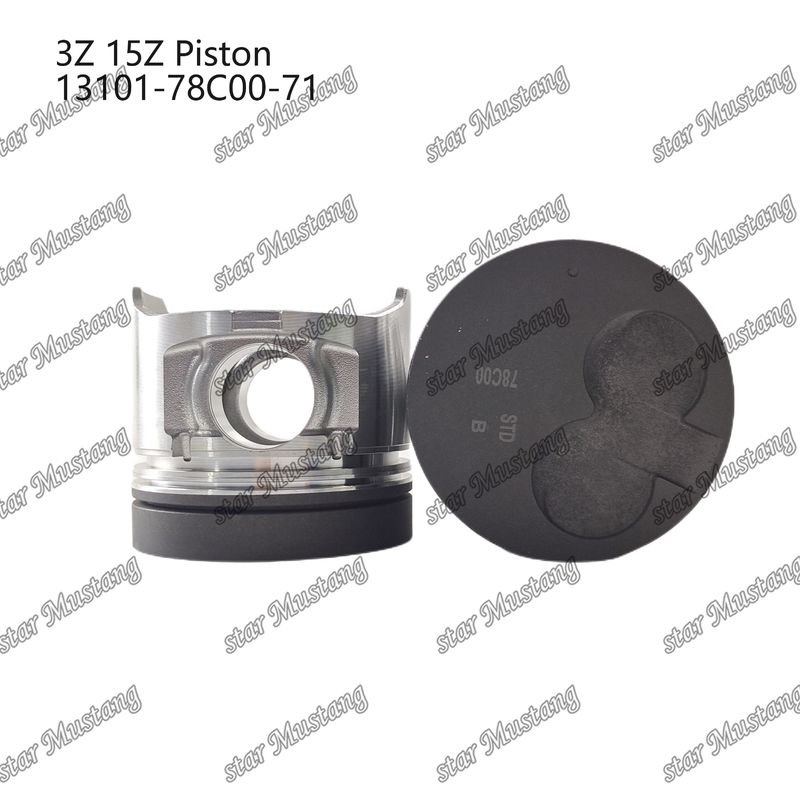 3Z इंजन पिस्टन 13101-78C00-71 15Z 13101-78C00 TOYOTA इंजन स्पेयर पार्ट्स के लिए