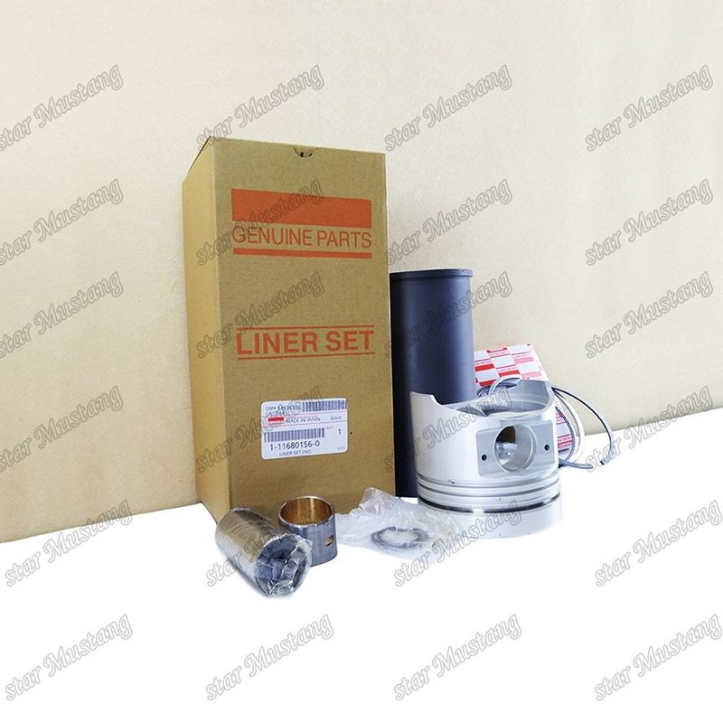 सिलेंडर लाइनर असेंबली 6HH1 8-94393-273-1 8-94391-606-1 8-94390-799-0 Isuzu इंजन स्पेयर पार्ट्स के लिए