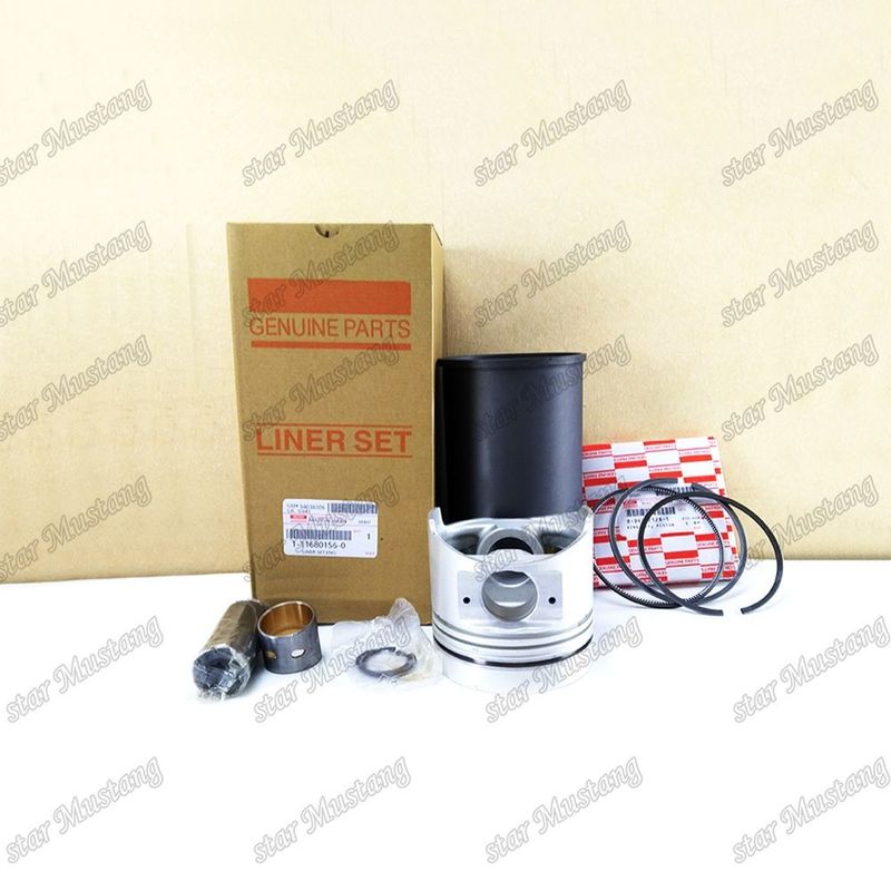 सिलेंडर लाइनर असेंबली 6HH1 8-94393-273-1 8-94391-606-1 8-94390-799-0 Isuzu इंजन स्पेयर पार्ट्स के लिए