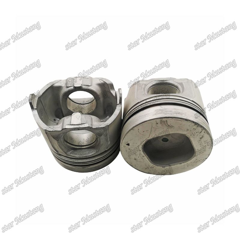 पिस्टन 10PD1 फ्लैट बॉटम 1-12111-804-0 इसुजु इंजन स्पेयर पार्ट्स के लिए