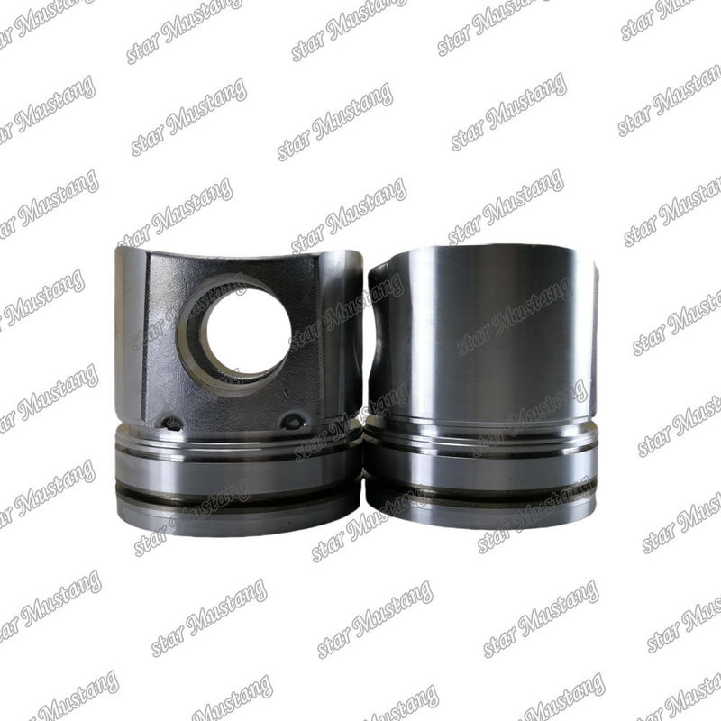 पिस्टन 4D102 6D102 51mm दहन कक्ष 6735-31-2110 6735-31-2111 6735-31-2140 कुमात्सु इंजन स्पेयर पार्ट्स के लिए