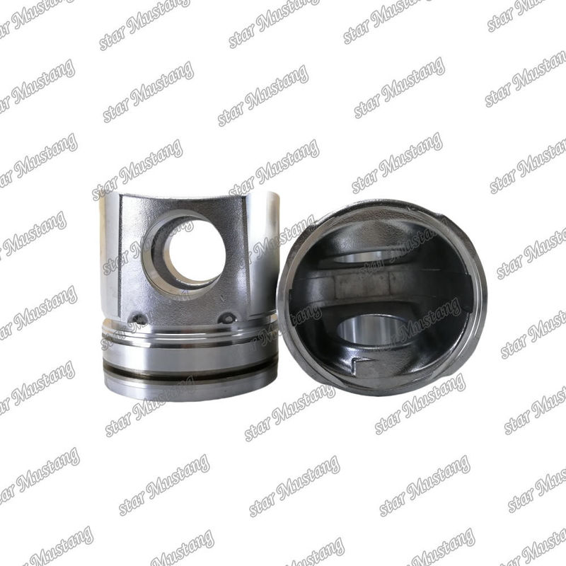 पिस्टन 4D102 6D102 51mm दहन कक्ष 6735-31-2110 6735-31-2111 6735-31-2140 कुमात्सु इंजन स्पेयर पार्ट्स के लिए