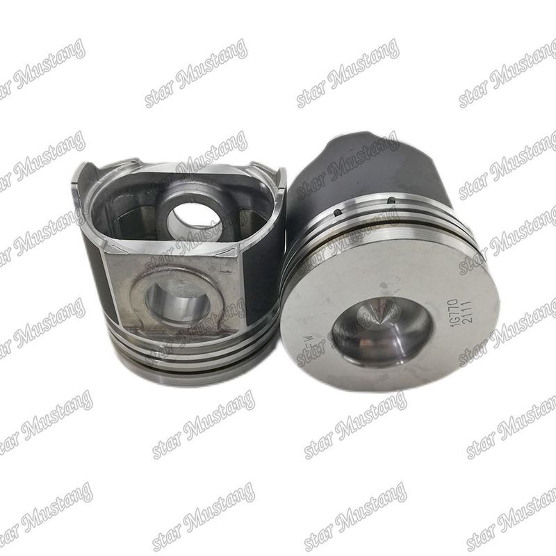 पिस्टन D1503 V2003 Swirl 38mm दहन कक्ष 1G770-21112 1G770-21122 कुबोटा इंजन स्पेयर पार्ट्स के लिए