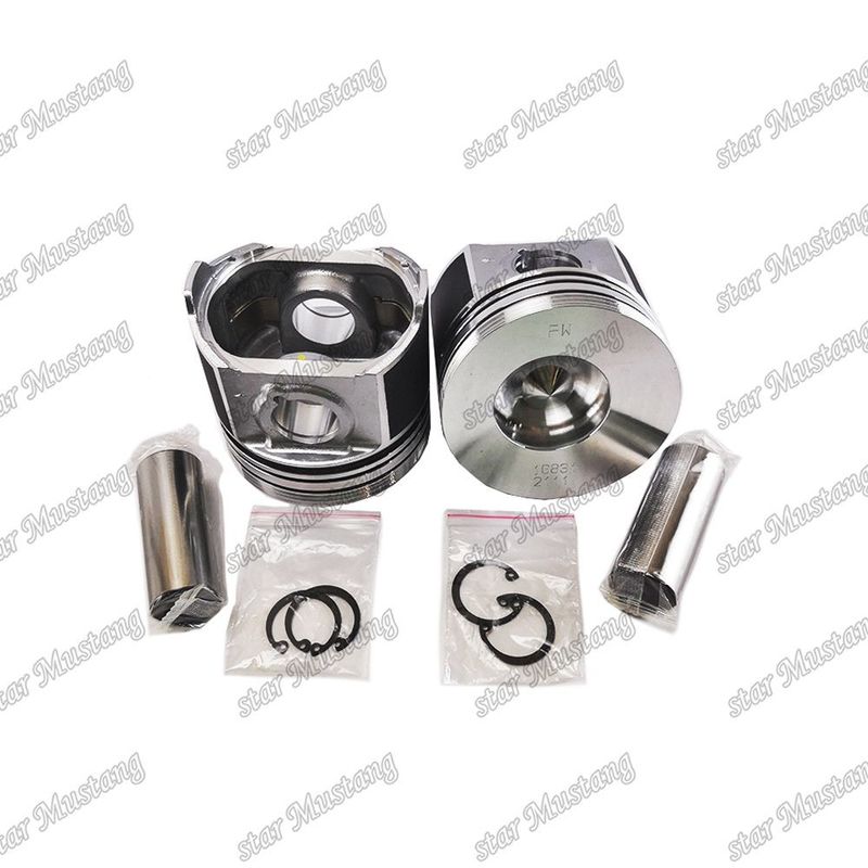 पिस्टन V2403 D1803 C2.4 दहन कक्ष 42 मिमी 1G831-2111 1G831-21110 कुबोटा इंजन स्पेयर पार्ट्स के लिए