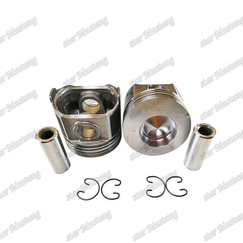 पिस्टन V2403 दहन कक्ष 47 मिमी 1G790-2111 1G790-21113 1G790-21110 कुबोटा इंजन स्पेयर पार्ट्स के लिए
