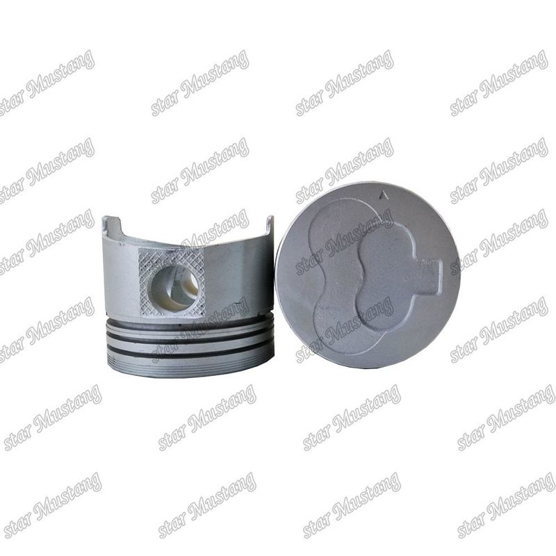 पिस्टन L2E L3E पिन छेद 18 मिमी 30L17-00010 30L17-00011 Mitsubishi इंजन स्पेयर पार्ट्स के लिए