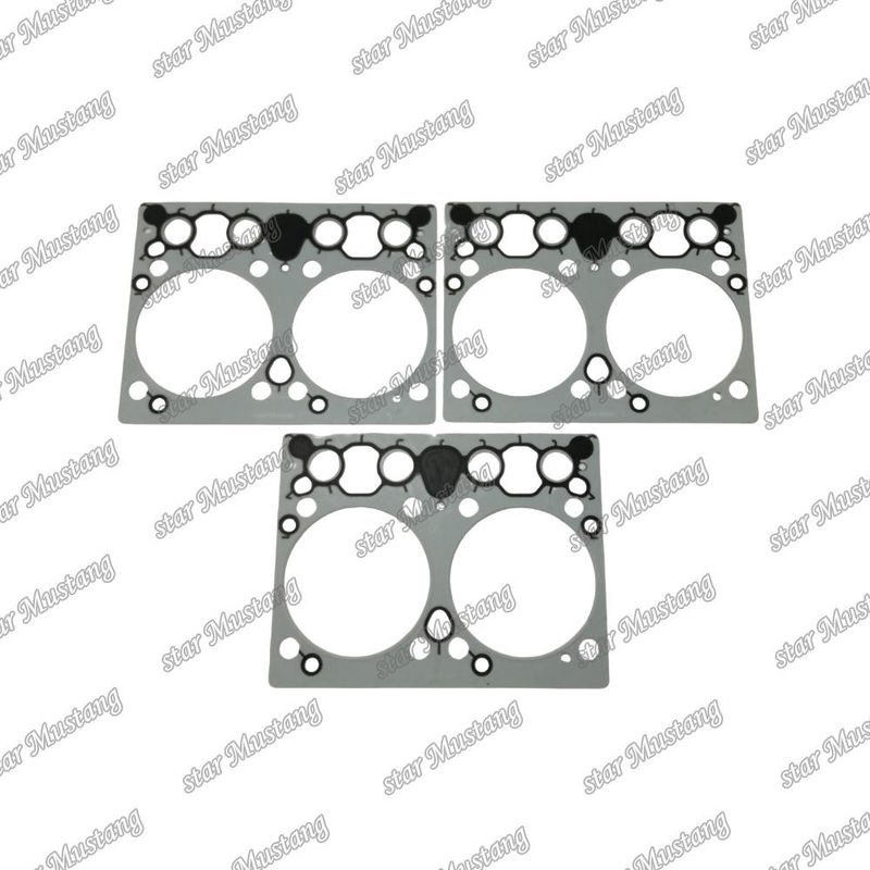 सिलेंडर हेड गास्केट DE08 काली कास्ट रबर Good For Deutz Engine Spare Parts