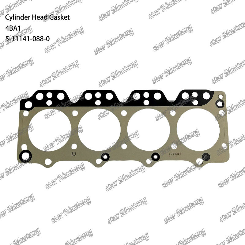 सिलेंडर हेड गैसकेट 4BA1 धातु 5-11141-088-0 ISUZU इंजन स्पेयर पार्ट्स के लिए