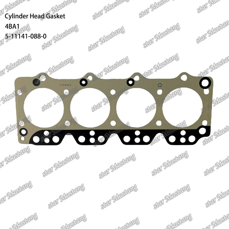 सिलेंडर हेड गैसकेट 4BA1 धातु 5-11141-088-0 ISUZU इंजन स्पेयर पार्ट्स के लिए