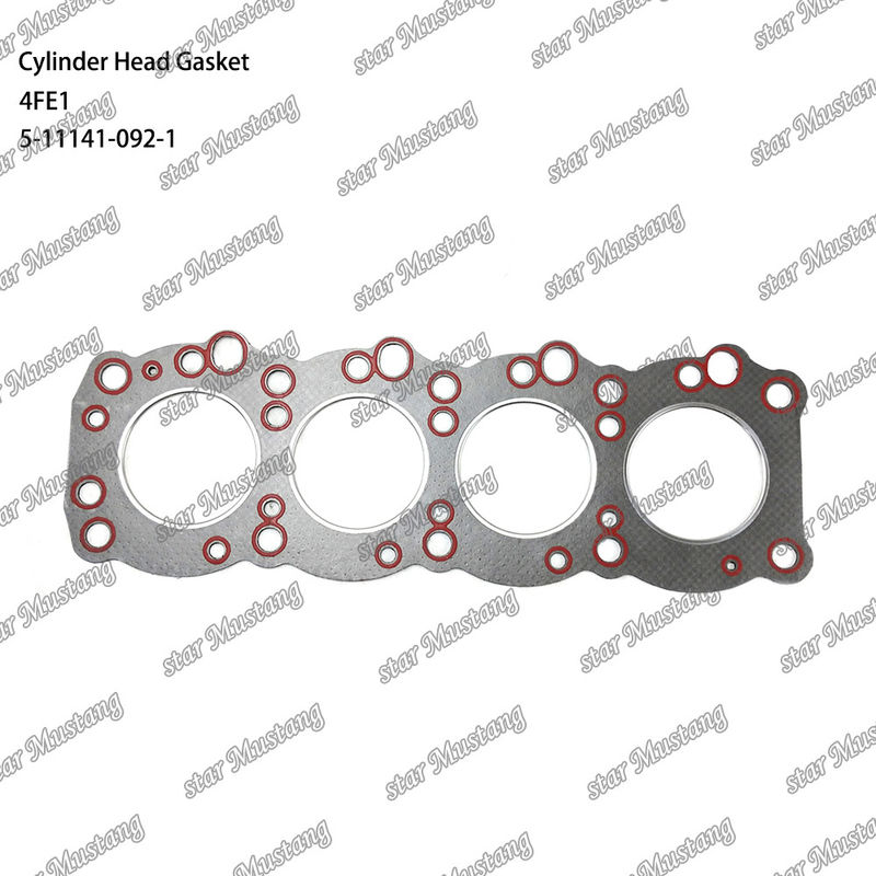 सिलेंडर हेड गैस्केट 4FE1 5-11141-092-1 ISUZU इंजन स्पेयर पार्ट्स के लिए एस्बेस्टस