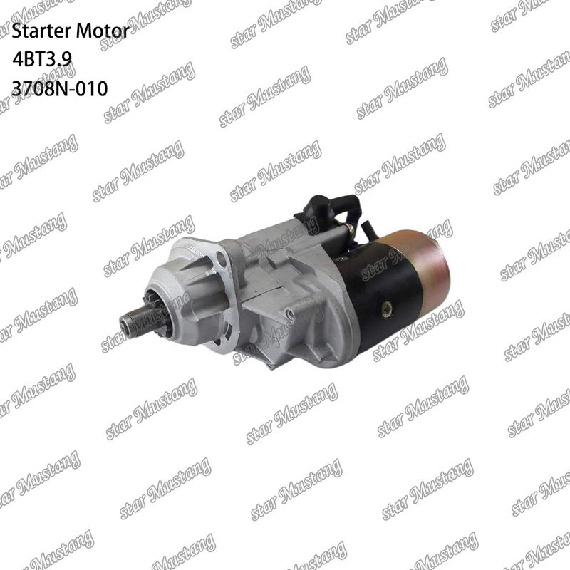 4BT3.9 इंजन स्टार्टर मोटर 2.8W 13T 3708N-010 CUMMINS इंजन स्पेयर पार्ट्स के लिए
