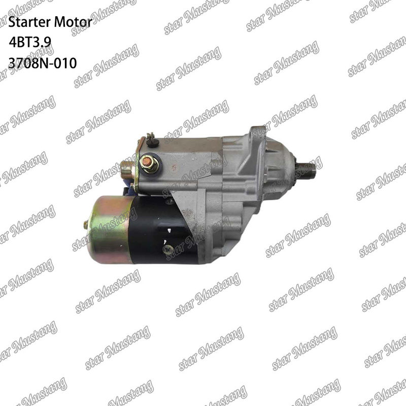 4BT3.9 इंजन स्टार्टर मोटर 2.8W 13T 3708N-010 CUMMINS इंजन स्पेयर पार्ट्स के लिए