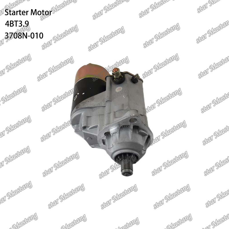 4BT3.9 इंजन स्टार्टर मोटर 2.8W 13T 3708N-010 CUMMINS इंजन स्पेयर पार्ट्स के लिए
