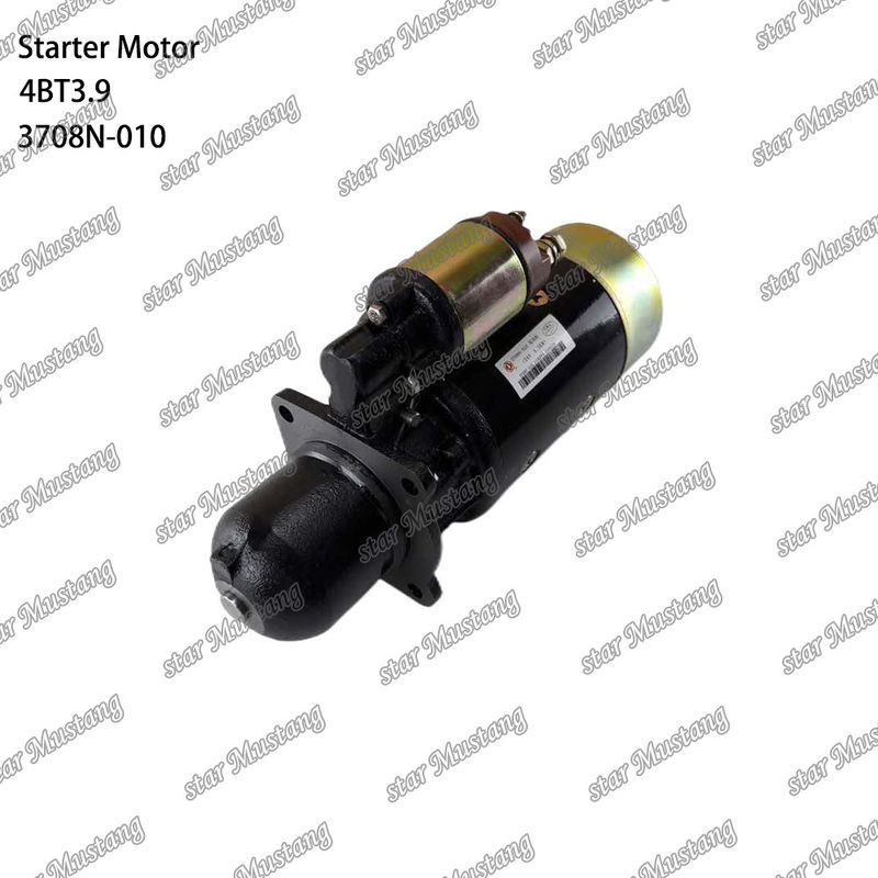 4BT3.9 इंजन स्टार्टर मोटर 3708N-010 24V 4.5KW 10T CUMMINS इंजन स्पेयर पार्ट्स के लिए