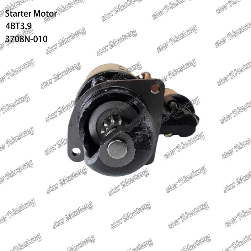 4BT3.9 इंजन स्टार्टर मोटर 3708N-010 24V 4.5KW 10T CUMMINS इंजन स्पेयर पार्ट्स के लिए