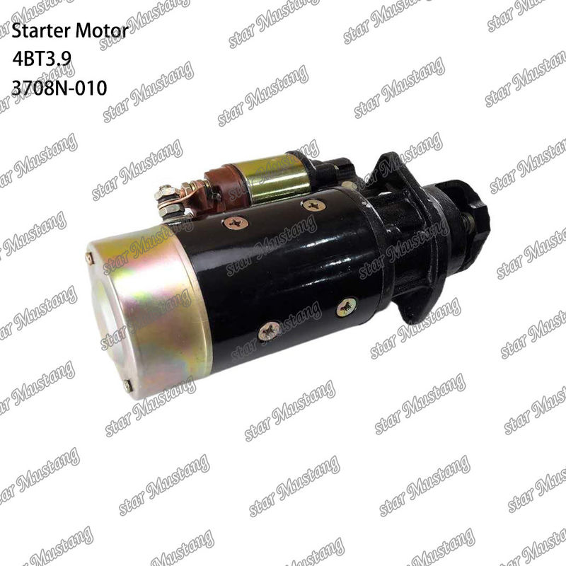 4BT3.9 इंजन स्टार्टर मोटर 3708N-010 24V 4.5KW 10T CUMMINS इंजन स्पेयर पार्ट्स के लिए