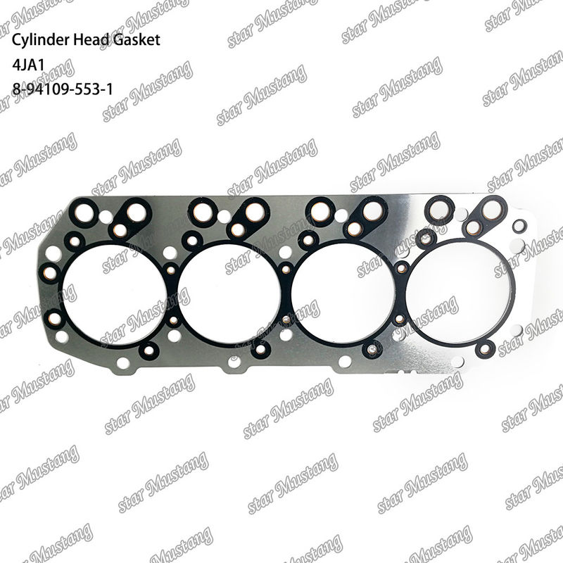 सिलेंडर हेड गैस्केट 4JA1 8-94109-553-1 ISUZU इंजन स्पेयर पार्ट्स के लिए
