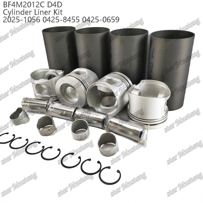भारी वाहनों के लिए इंजन पिस्टन किट BF4M2012C D4D 2025-1056 0425-8455 0425-0659