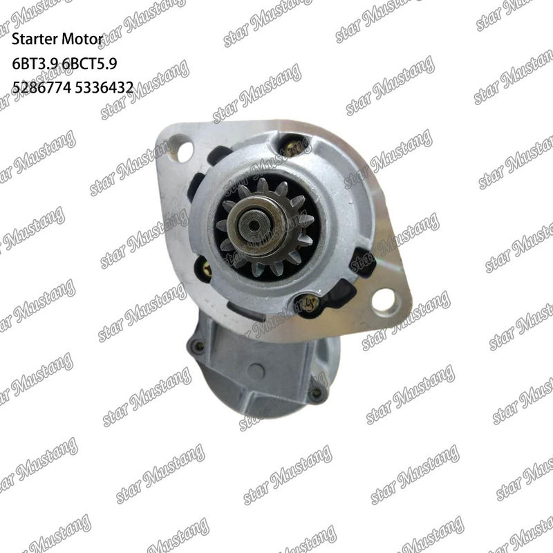 6BT3.9 6BCT5.9 इंजन स्टार्टर मोटर 2.8KW 13T 5286774 5336432 CUMMINS इंजन स्पेयर पार्ट्स के लिए