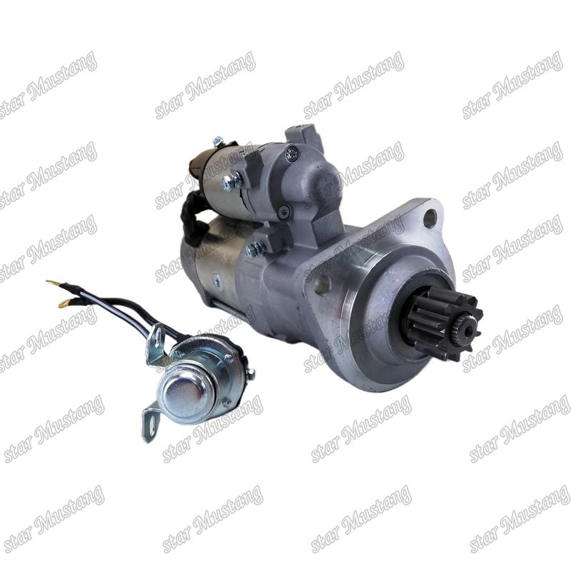 6BT5.9 इंजन स्टार्टर मोटर 24V 7KW 10T 600-863-4110 CUMMINS इंजन स्पेयर पार्ट्स के लिए