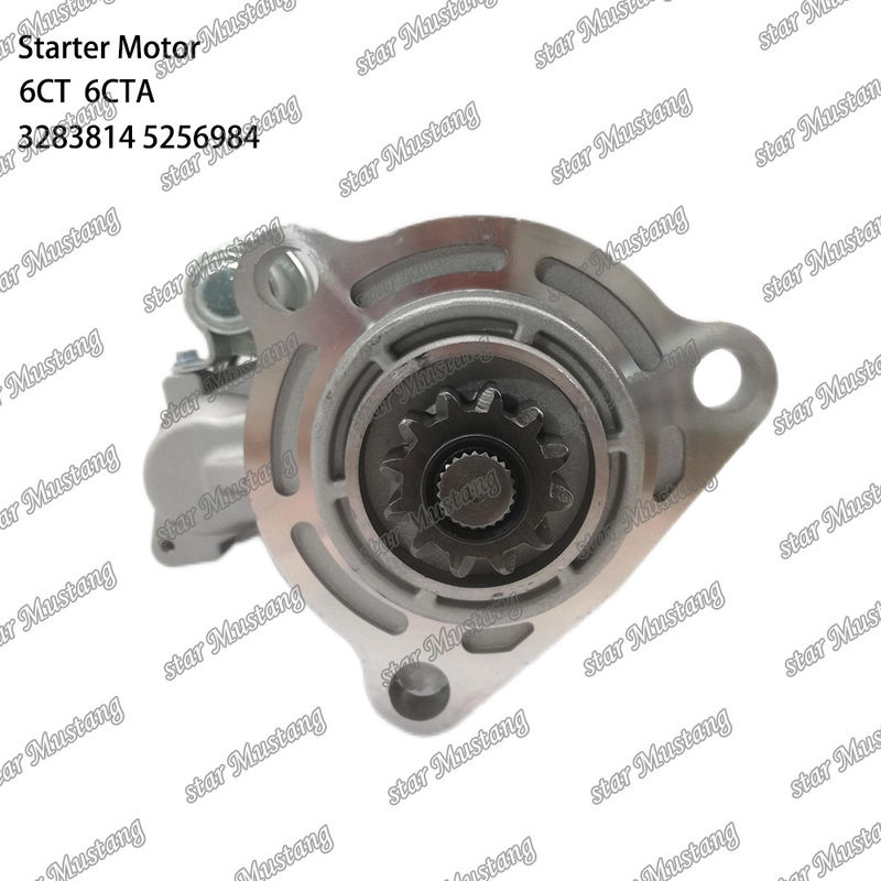 6CT 6CTA इंजन स्टार्टर मोटर 24V 12T 3283814 3415537 5256984 CUMMINS इंजन स्पेयर पार्ट्स के लिए