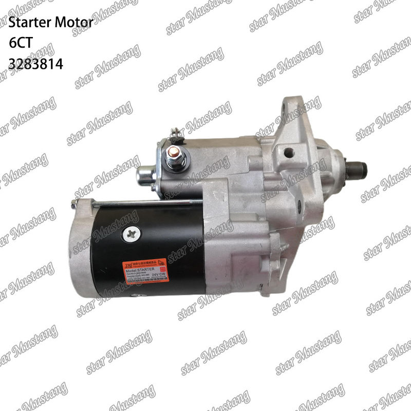 6CT R300 इंजन स्टार्टर मोटर 24V 10T 5.5KW 3283814 3415537 5256984 CUMMINS इंजन स्पेयर पार्ट्स के लिए