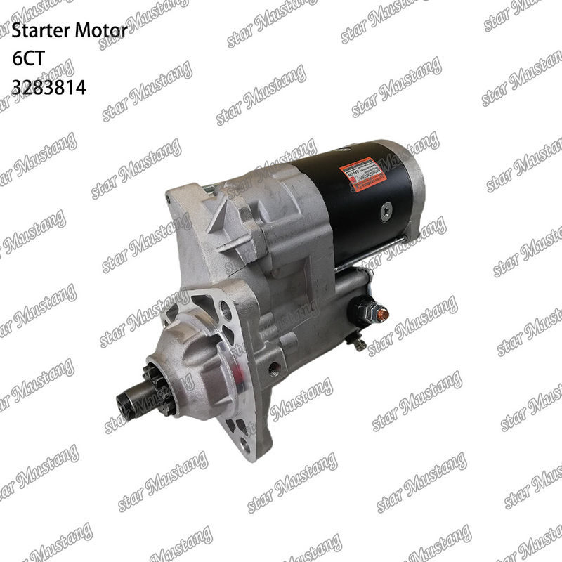 6CT R300 इंजन स्टार्टर मोटर 24V 10T 5.5KW 3283814 3415537 5256984 CUMMINS इंजन स्पेयर पार्ट्स के लिए