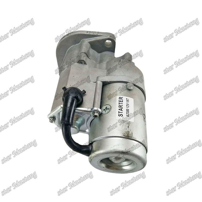 A2300 इंजन स्टार्टर मोटर 12V 15T 4900574 CUMMINS इंजन स्पेयर पार्ट्स के लिए