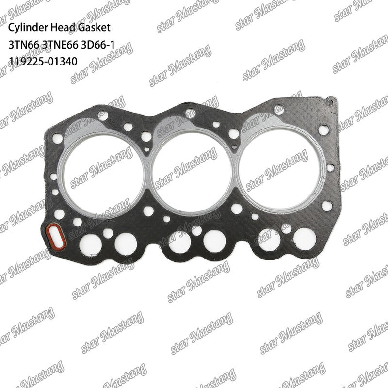 3TN66 3TNE66 3D66-1 सिलेंडर हेड गैस्केट एस्बेस्टस 119225-01340 Yanmar इंजन के लिए