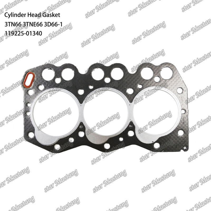 3TN66 3TNE66 3D66-1 सिलेंडर हेड गैस्केट एस्बेस्टस 119225-01340 Yanmar इंजन के लिए