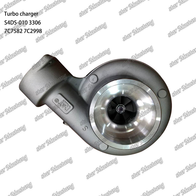 टर्बोचार्जर S4DS-010 3306 7C7582 7C2998 इंटीग्रल स्ट्रक्चर के साथ इंजन पार्ट और 6 महीने