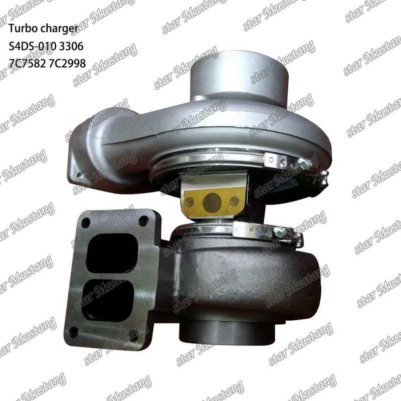 टर्बोचार्जर S4DS-010 3306 7C7582 7C2998 इंटीग्रल स्ट्रक्चर के साथ इंजन पार्ट और 6 महीने
