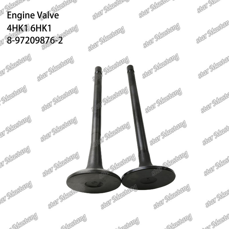 वाल्व 4HK1 6HK1 8-97209876-2 8-94395888-2 Isuzu इंजन स्पेयर पार्ट्स के लिए उपयुक्त