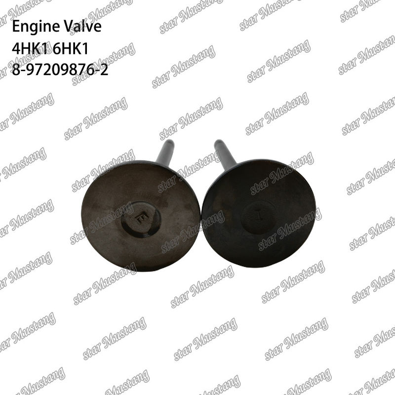 वाल्व 4HK1 6HK1 8-97209876-2 8-94395888-2 Isuzu इंजन स्पेयर पार्ट्स के लिए उपयुक्त