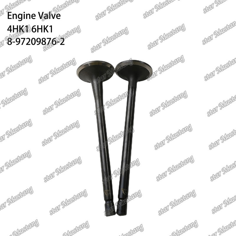 वाल्व 4HK1 6HK1 8-97209876-2 8-94395888-2 Isuzu इंजन स्पेयर पार्ट्स के लिए उपयुक्त