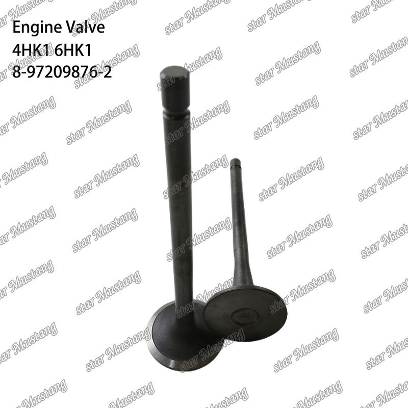 वाल्व 4HK1 6HK1 8-97209876-2 8-94395888-2 Isuzu इंजन स्पेयर पार्ट्स के लिए उपयुक्त