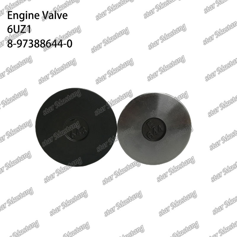 वाल्व 6UZ1 8-97388644-0 8-97388643-0 Isuzu इंजन स्पेयर पार्ट्स के लिए उपयुक्त