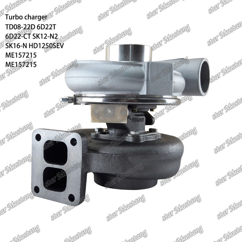 TD08-22D 6D22T 6D22-CT SK12-N2 SK16-N HD1250SEV टर्बो चार्जर ME157215 ME157215 मित्सुबिशी इंजन के लिए