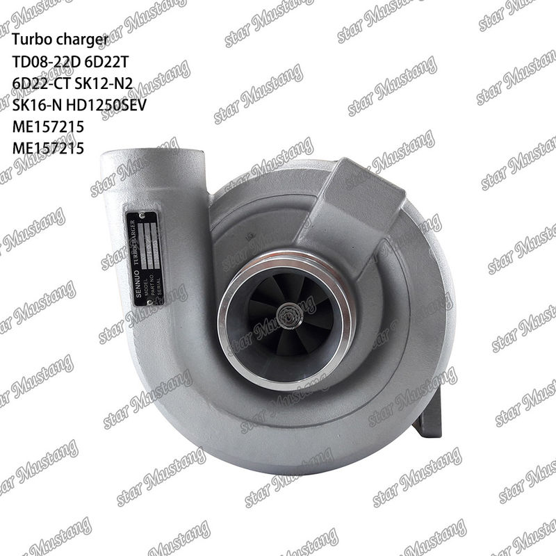 TD08-22D 6D22T 6D22-CT SK12-N2 SK16-N HD1250SEV टर्बो चार्जर ME157215 ME157215 मित्सुबिशी इंजन के लिए