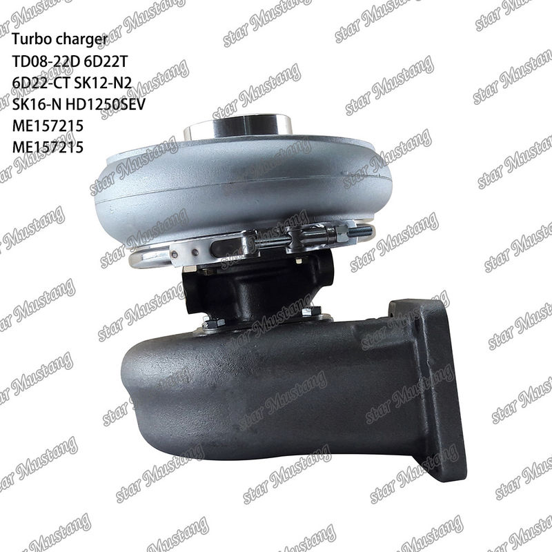 TD08-22D 6D22T 6D22-CT SK12-N2 SK16-N HD1250SEV टर्बो चार्जर ME157215 ME157215 मित्सुबिशी इंजन के लिए