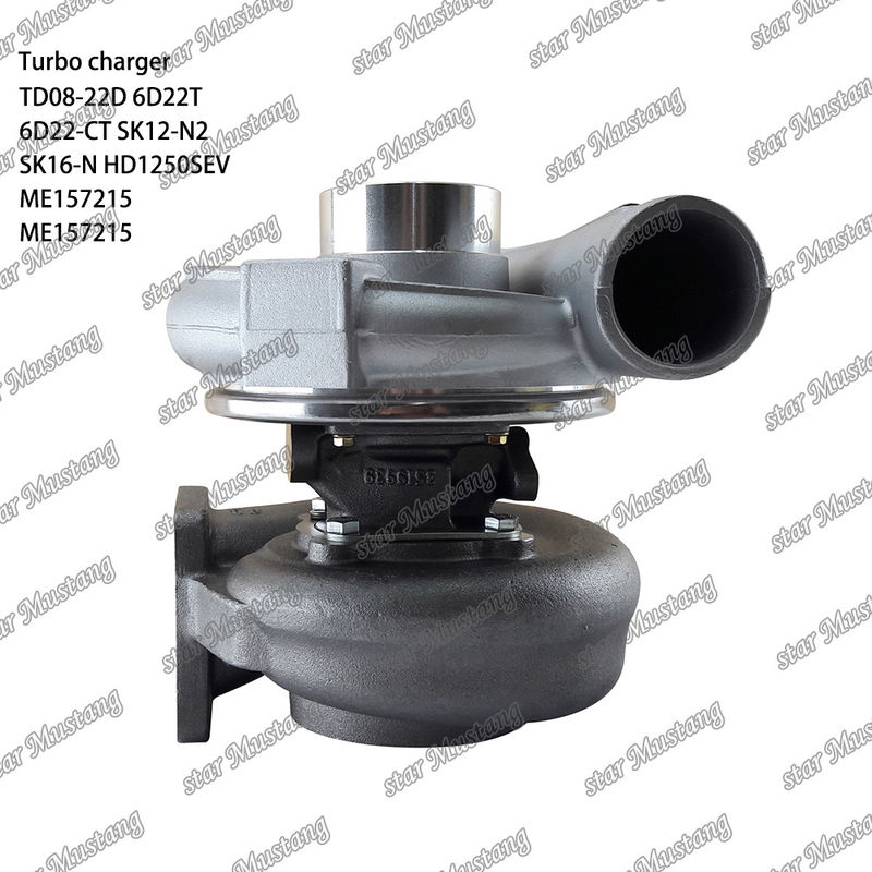 TD08-22D 6D22T 6D22-CT SK12-N2 SK16-N HD1250SEV टर्बो चार्जर ME157215 ME157215 मित्सुबिशी इंजन के लिए