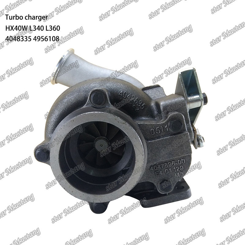 टर्बोचार्जर HX40W L340 L360 4048335 4956108 इंटीग्रल स्ट्रक्चर वाला इंजन पार्ट और 6 महीने